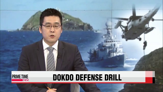 Korea carries out defense drill near Dokdo Island