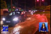 Urbanizaciones de la vía La Aurora - Pascuales resultaron afectadas por la lluvia caída anoche