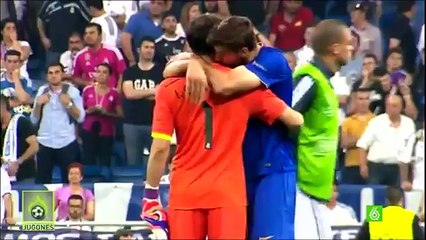 Download Video: La reacción de Iker Casillas al final del partido ante Juventus Parecia despedirse del Bernabéu