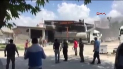 Osmaniye'de Kaynak Yapılan Tanker Patladı 1'i Ağır 4 Yaralı Ek Görüntü