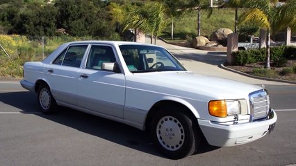 1990 Mercedes Benz 300SE W126 2 Owner 86k Orig Mi