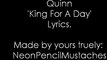 Pierce The Veil ft. Kellin Quinn - King For A Day