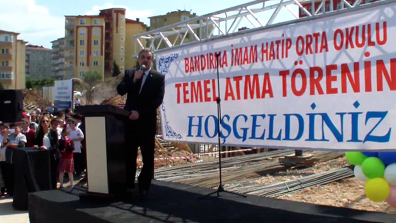 CEMAL ÖZTAYLAN İMAM HATİP ORTAOKULU TEMEL ATMA KONUŞMASI