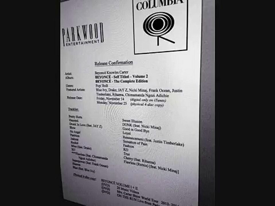 BEYONCE feat  NICKI MINAJ  - DONK  (BEYONCE VOL 2 NEW ALBUM LEAK)