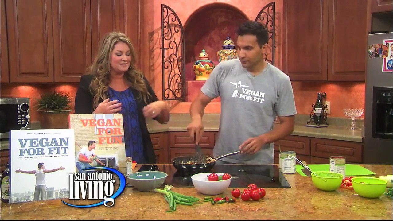 San Antonio Living - Vegan Chili recipe with Chef Attila Hildmann