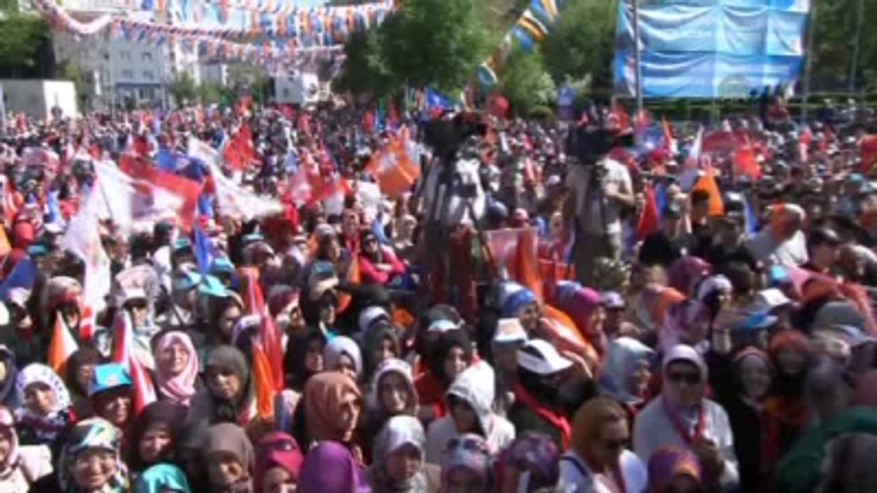 AK Parti Mitingi - Davutoğlu (9)