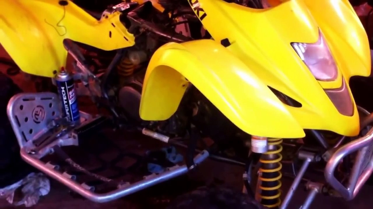 Suzuki LTZ 400 434 440 timing marks. How to set the timing on Suzuki