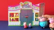 Shopkins Peppa Pig, George, Mummy and Daddy Pig go Shopping! Peppa Pig Toys Shopping Day!