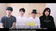 D.O, Baekhyun, Chanyeol, Sehun  - 150514 ‘EXO Next Door’  messege (mgl sub)