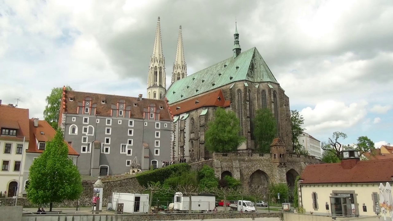 (K.M.) Görlitz in Sachsen - grösstes Flächendenkmal in Deutschland