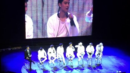 150508 GOT7 First FanMeet in CHICAGO : JB's beautiful voice :