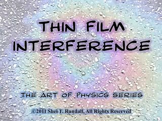 Thin Film Interference - The Art of Physics (with POV Ray)