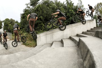 Garrett Reynolds | Unreal BMX street riding