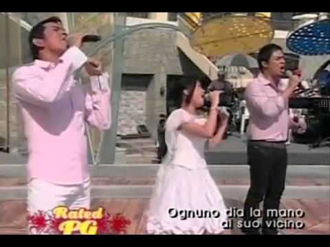Gary V, Jed Madela & Charice sing 'The Prayer' on ASAP