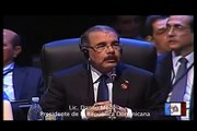 Contundente y energica  respuesta del Presidente Danilo Medina en la CELAC sobre el tema haitiano.