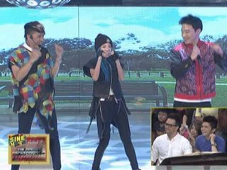 Sandara performs "In or Out" with Vice, Ryan, Karylle,Teddy