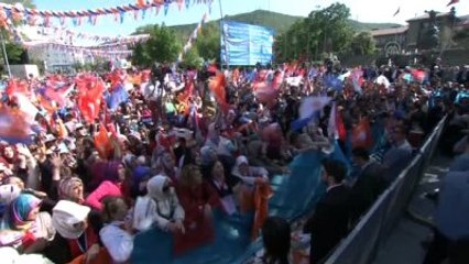 AK Parti Mitingi - Davutoğlu-detaylar