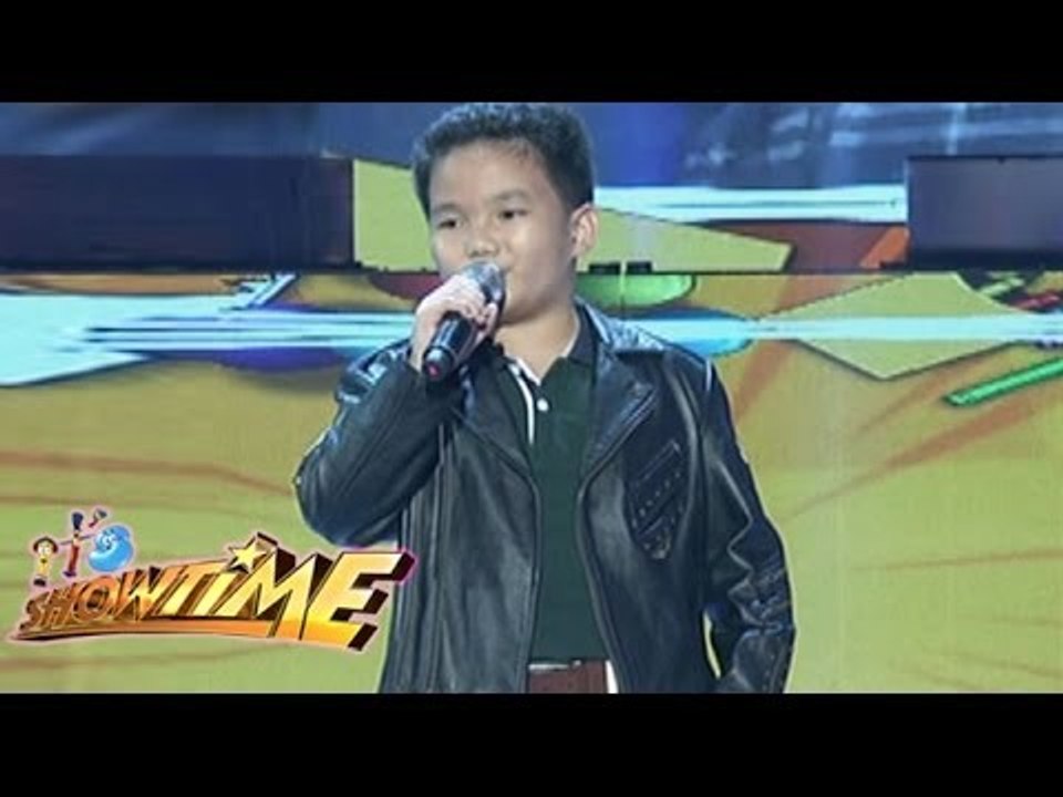 MiNiME ni Coco Martin kumanta ng "Pusong Bato"