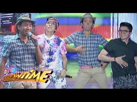 Kuya Kim dance 'Talk Dirty' with Vhong & Vice