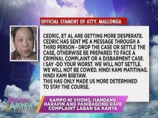 Vhong Navarro faces 3rd rape complaint
