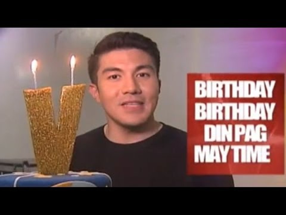 BIRTHDAY PAG MAY TIME : Luis Manzano