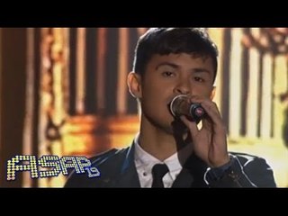 Matteo Guidicelli sings "All Of Me" on ASAP birthday stage