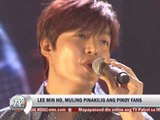 What Lee Min Ho loves about his Filipino fans?