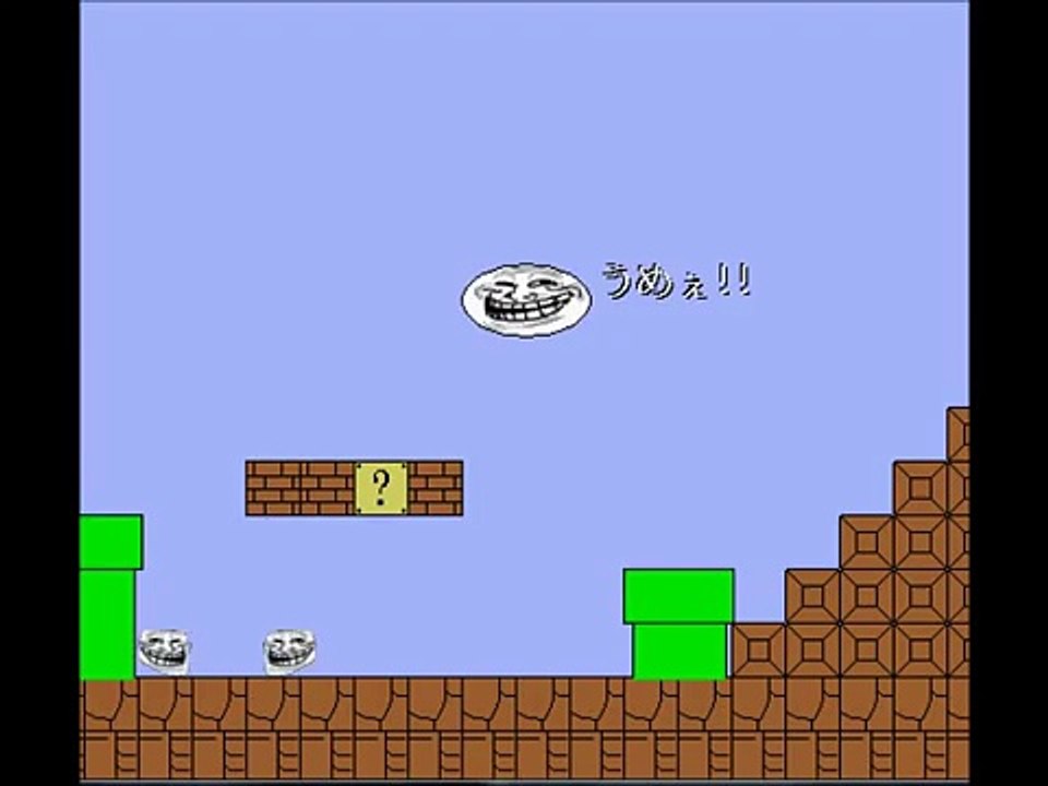 Memes Mario - FUUU Mario vs Troll Face (Cat Mario Memes Version)