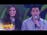 Isabel Oli surprises John Prats on his birthday