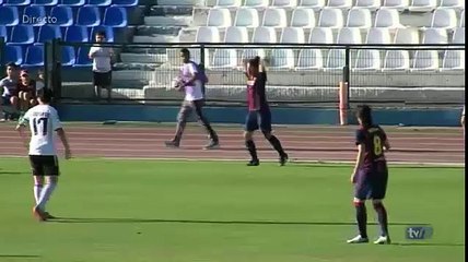 Penalti a favor del Barça y paradón de Mariajo Pons