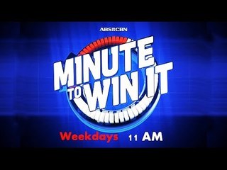 Congratulations First 'MINUTE TO WIN IT' 1 Million Winners!