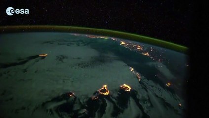 Space timelapse shows journey from the Canary Islands to Italy - Reuter news  for more visit http://www.reuters.com/   (isaibox)