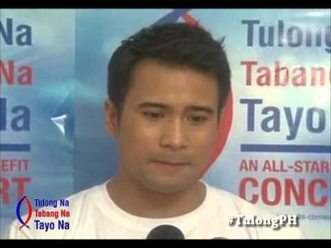 Sam Milby Backstage at the TulongPH Concert