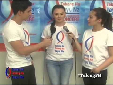 Angelica Panganiban Backstage at the TulongPH Concert