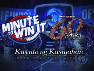 MINUTE TO WIN IT : The Grand Kapamilya Weekend