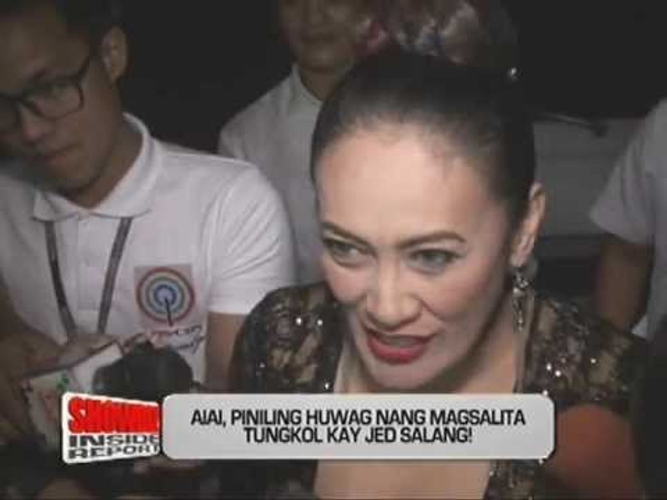 AiAi, piniling huwag nang magsalita tungkol kay Jed Salang