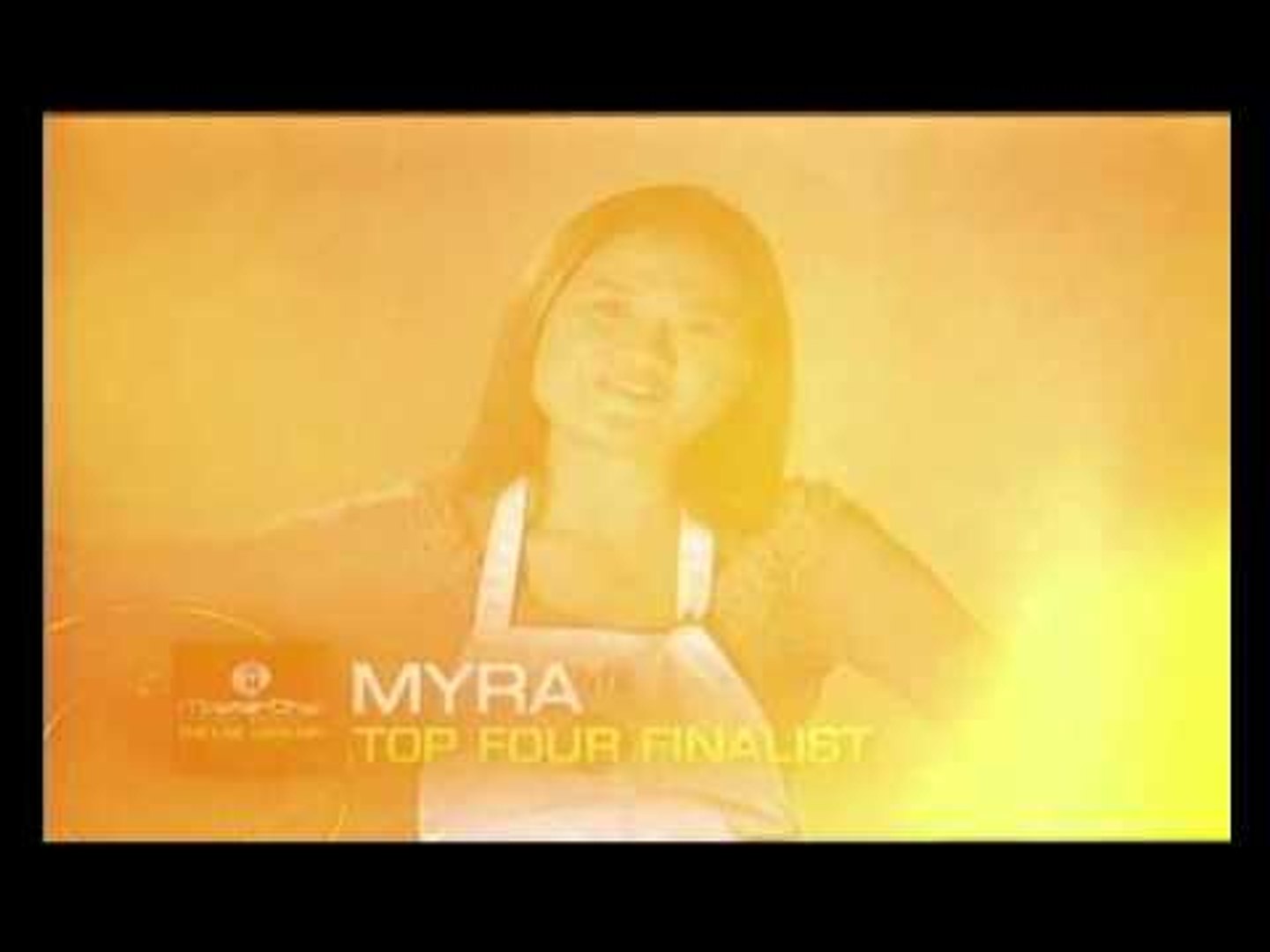 ⁣Myra for MasterChep Pinoy Edition