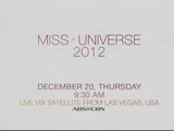 MS. UNIVERSE 2012 on ABS-CBN!