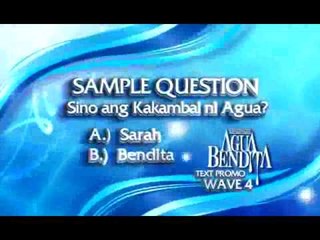 Agua Bendita Text Promo