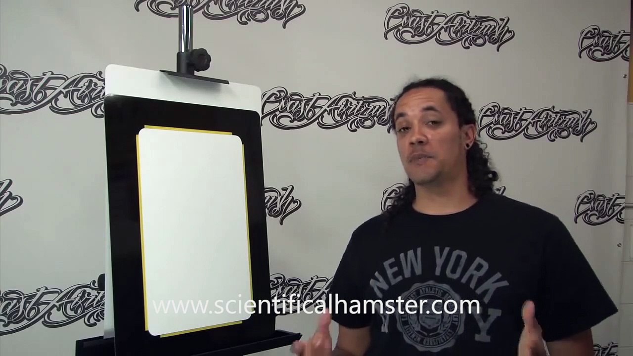 Black & White Airbrush Portrait Techniques w/ Cory Saint Clair