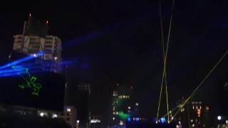 San Diego Padres Post Game Laser Show Highlights