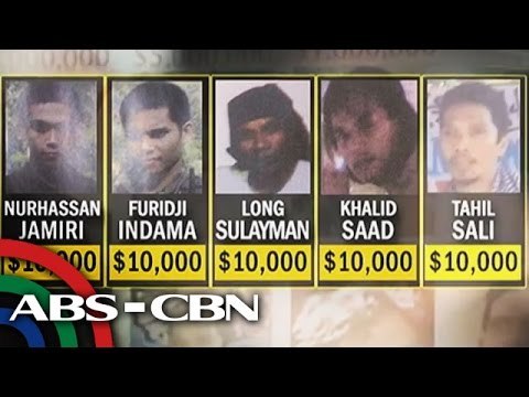 8 teroristang may malaking patong sa ulo