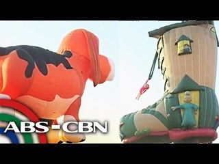 Higanteng hot air balloons, nagsiliparan sa Clark