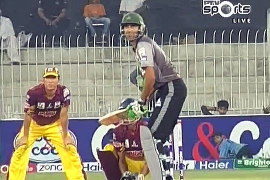 Bilal Asif 114 in 48 balls batting highlights Abbottabad Falcons v Sialkot Stallions , May 15, 2015 Haier Super8 T20 Cu