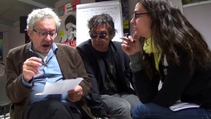 Séance de travail avec jean fauque