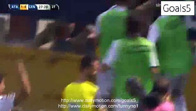 Iago Falque 2nd Goal Atalanta 1 - 4 Genoa Serie A 17-5-2015
