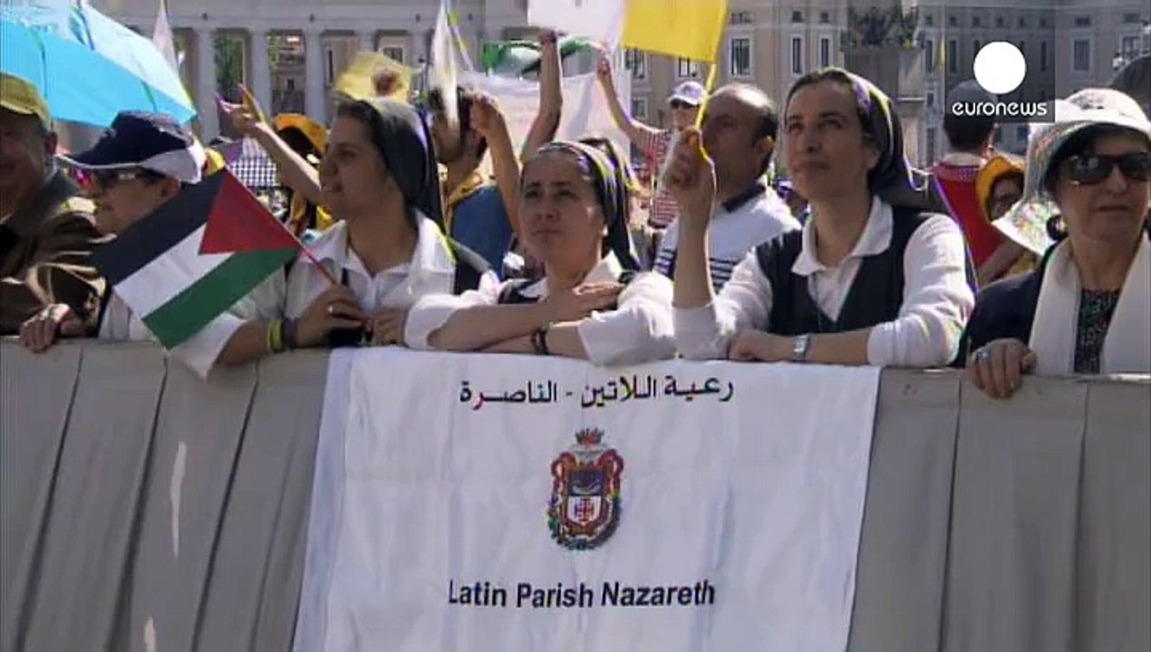 Papst spricht palästinensische nonnen heilig