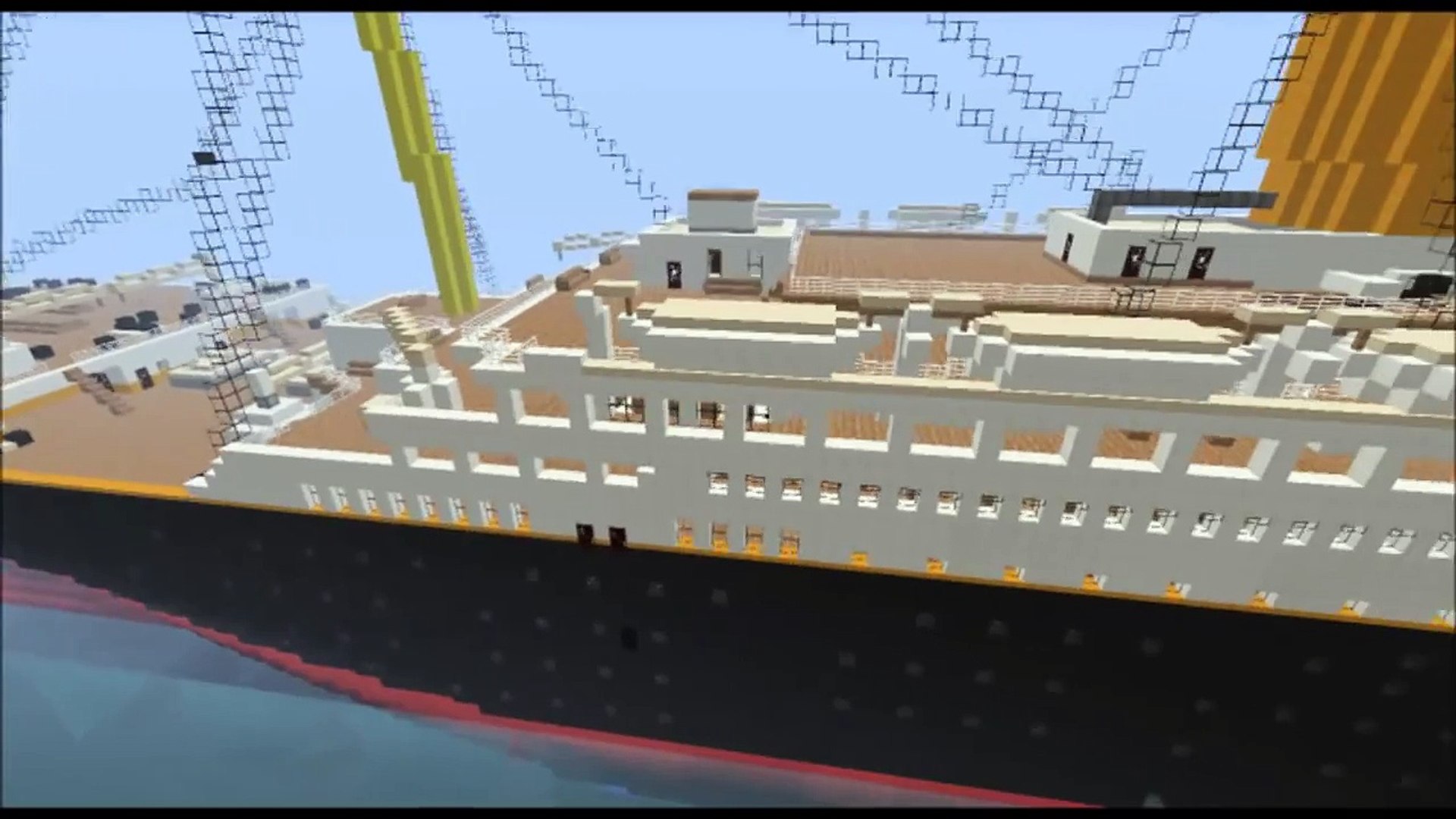 Titanic minecraft full ship and wreck - video Dailymotion