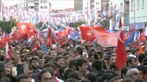 Başbakan Davutoğlu Mitingde Vatandaşlara Seslendi (2)