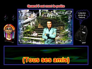Gilbert Bécaud - Quand il est mort le poète.